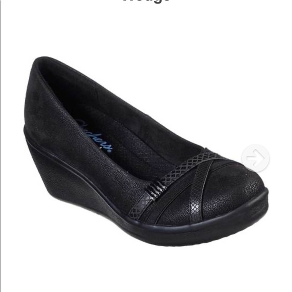 skechers wedge pump